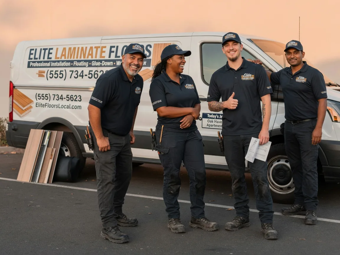 Laminate flooring installation company in Middlebranch, OH